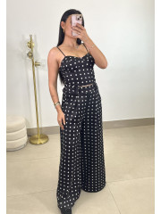 Total look lunares negro