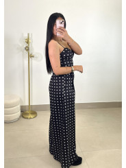 Total look lunares negro