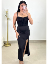 Vestido malaga negro