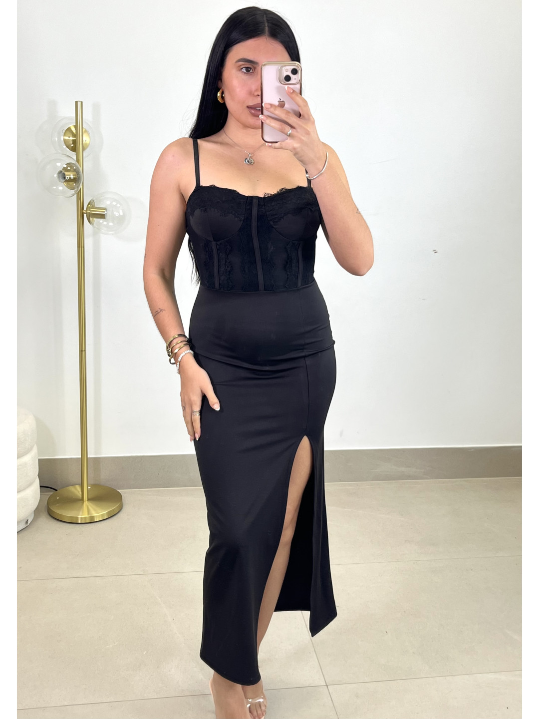 Vestido malaga negro