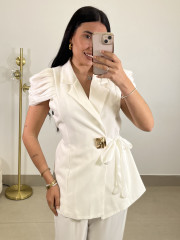 Total look carolina blanco