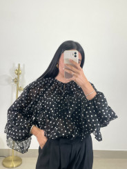 Blusa lunar negro