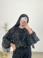 Blusa lunar negro