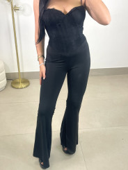 Mono detalle encaje negro