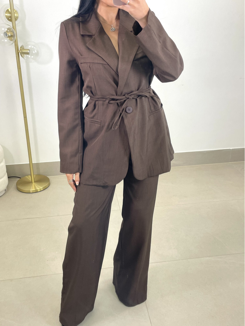 Conjunto Cristina chocolate