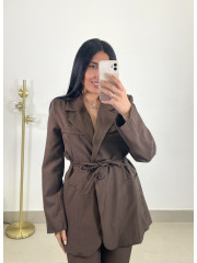 Conjunto Cristina chocolate