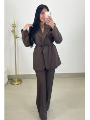 Conjunto Cristina chocolate