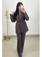 Conjunto Cristina chocolate