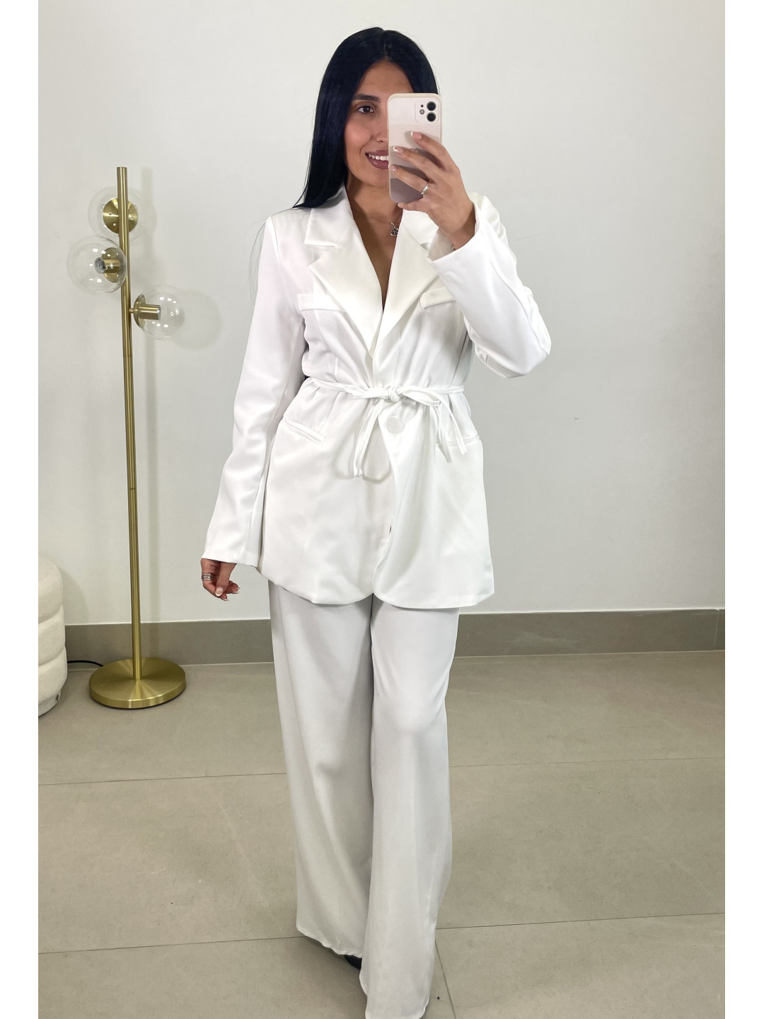 Conjunto Cristina blanco