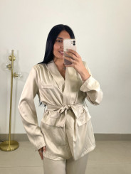 Total look Valentina beige