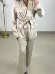 Total look Valentina beige