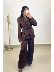 Conjunto valentina chocolate