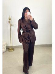 Conjunto valentina chocolate