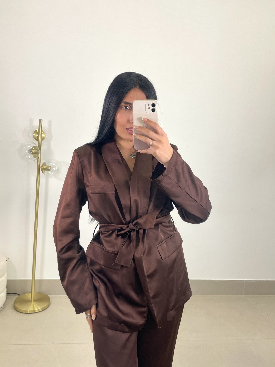 Conjunto valentina chocolate