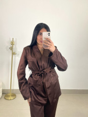 Conjunto valentina chocolate