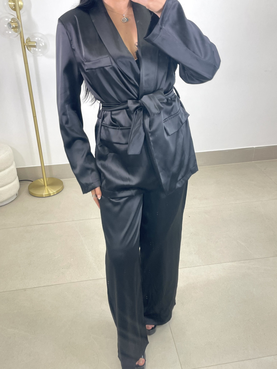 Conjunto Valentina negro