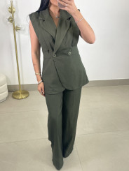 Conjunto Blanca verde