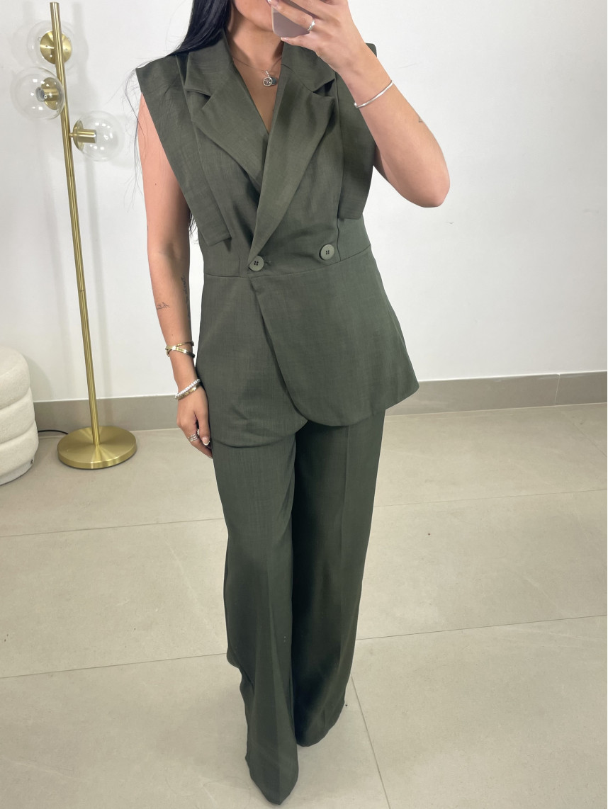 Conjunto Blanca verde