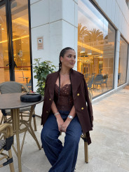 CHAQUETA EXCLUSIVE MARRÓN