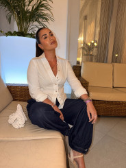 CAMISA ENTALLADA BLANCA EXCLUSIVE