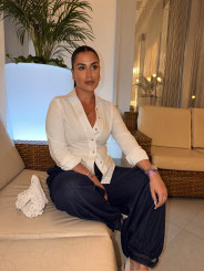 CAMISA ENTALLADA BLANCA EXCLUSIVE