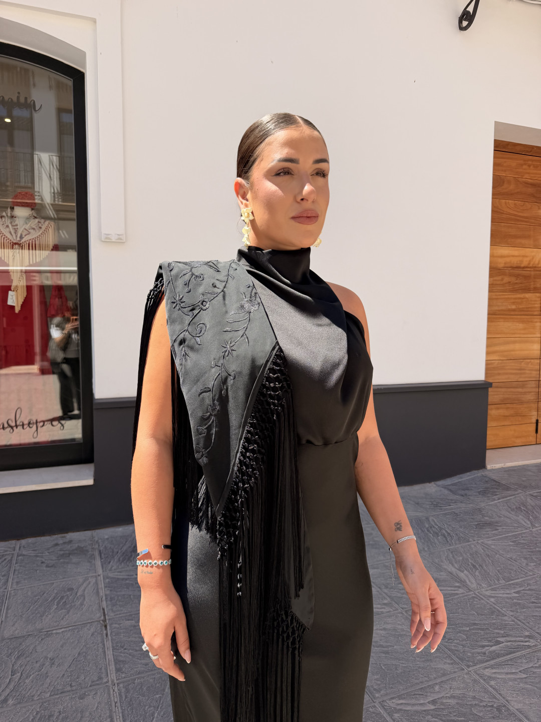 Vestido Athenea negro