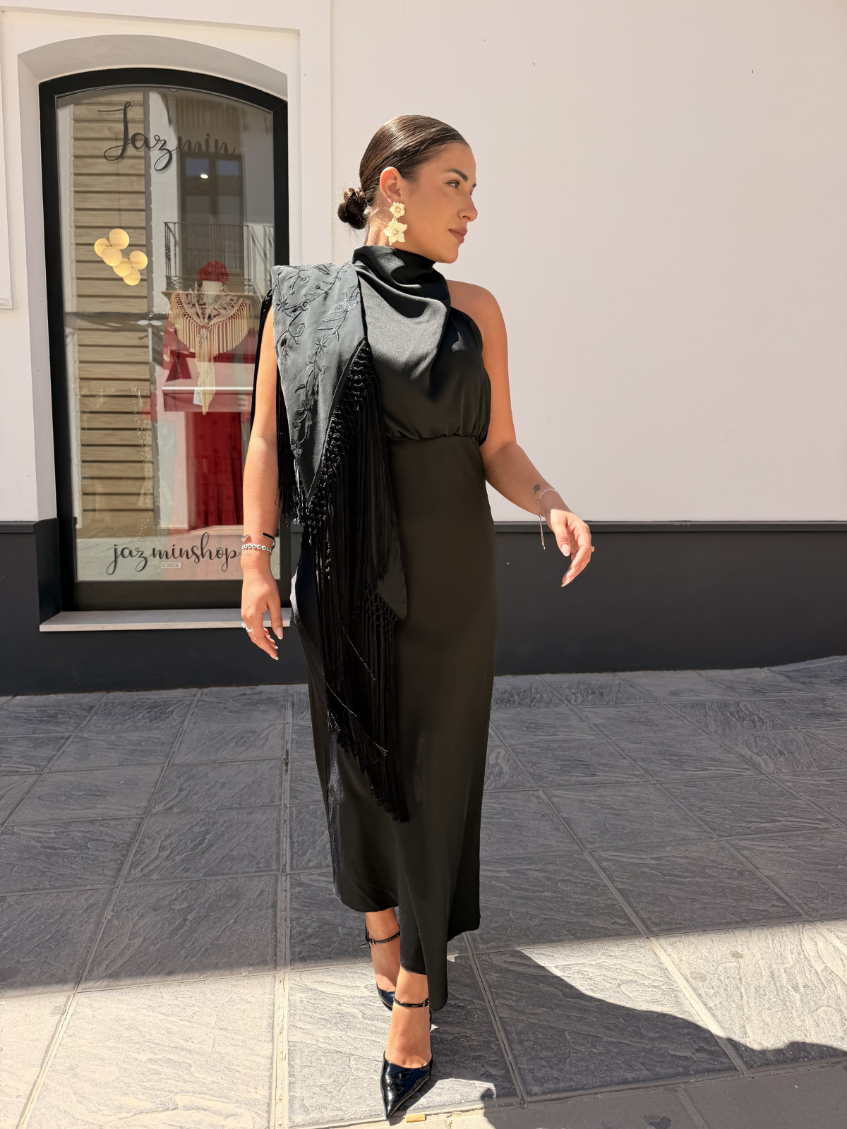 Vestido Athenea negro