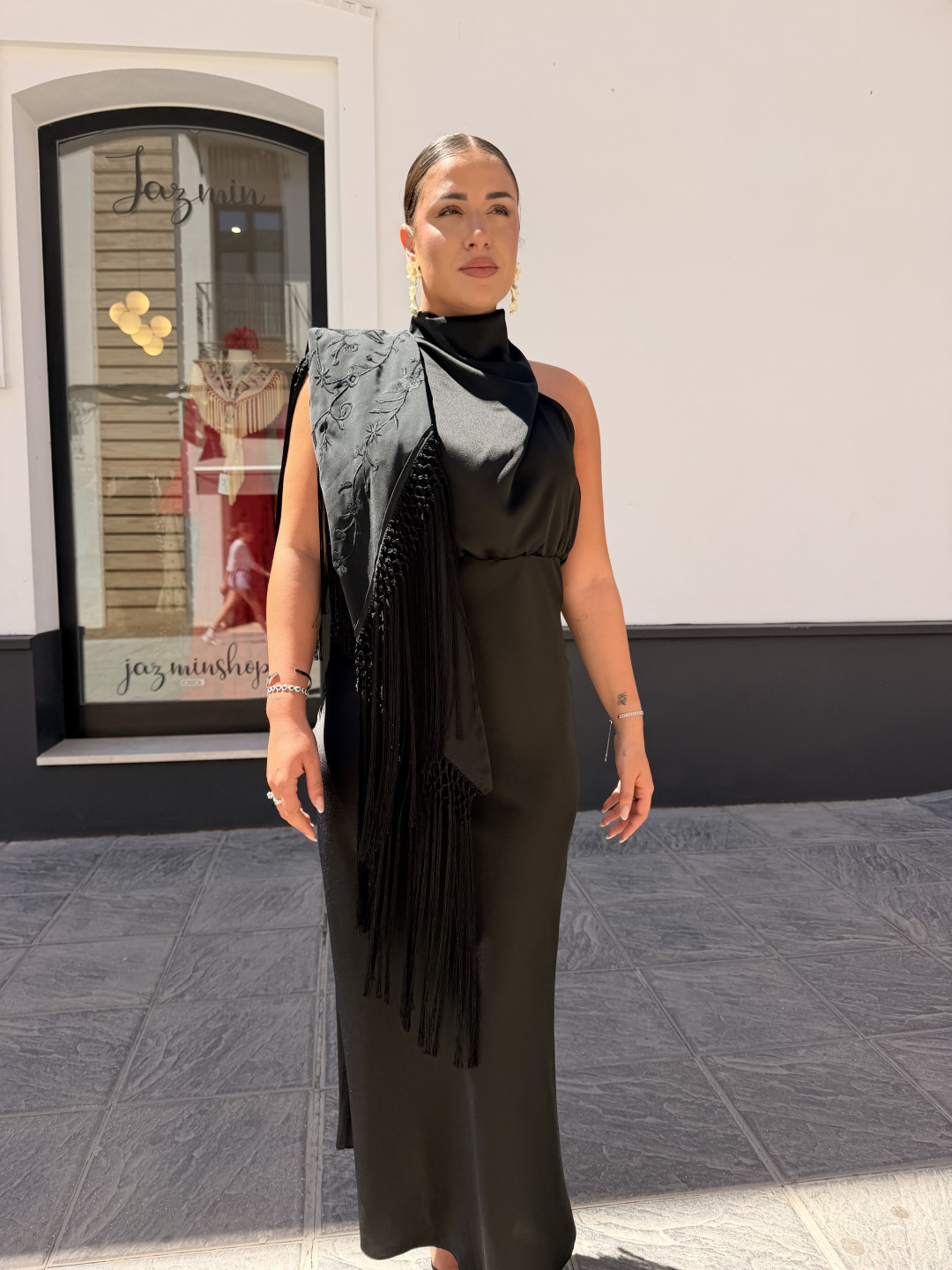 Vestido Athenea negro