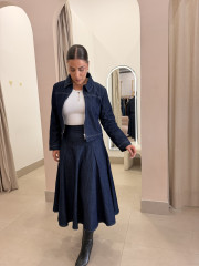 Chaqueta vaquera oscura