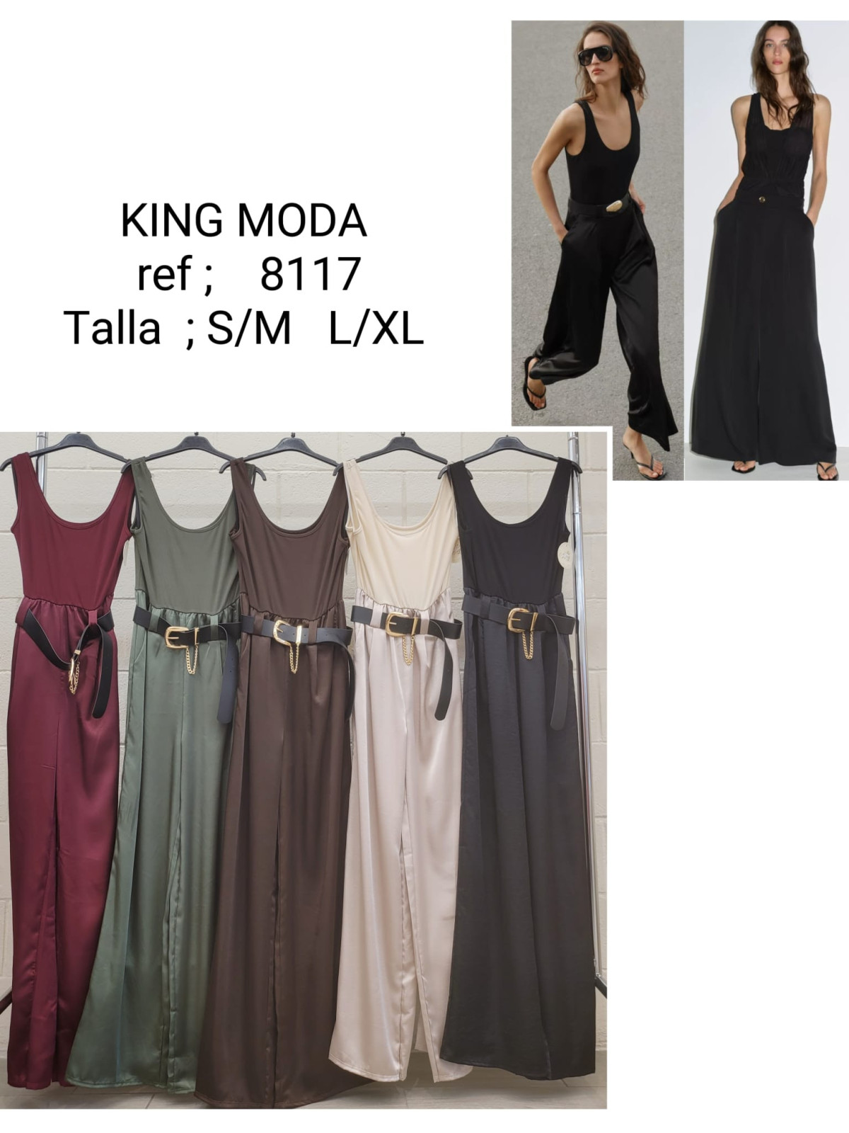 Mono combinado detalle cinturon