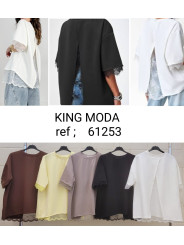 Camiseta detalle encaje