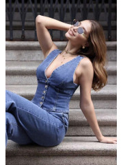 PANTALÓN DENIM TOTAL LOOK MARTA