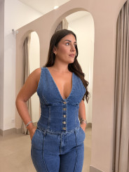TOP DENIM TOTAL LOOK MARTA