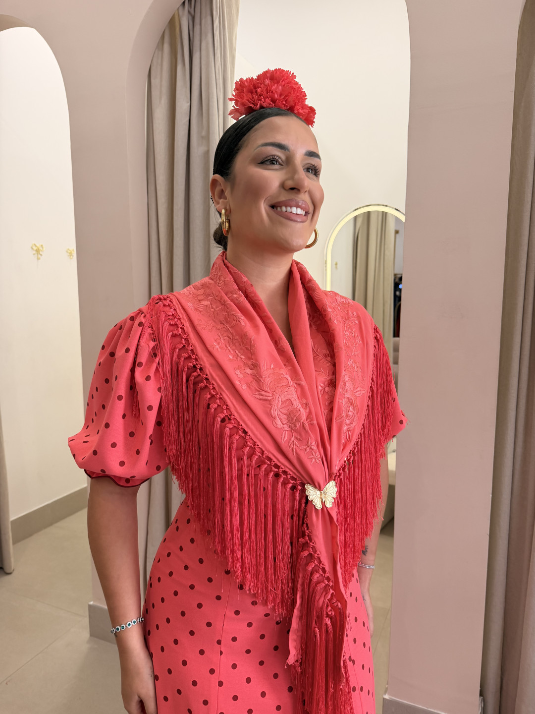 Manton al tono fresa