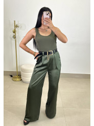 mono combinado detalle cinturon verde