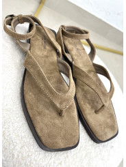 Pala piel antelina camel