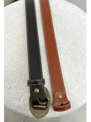 Cinturon piel niña (3cm)