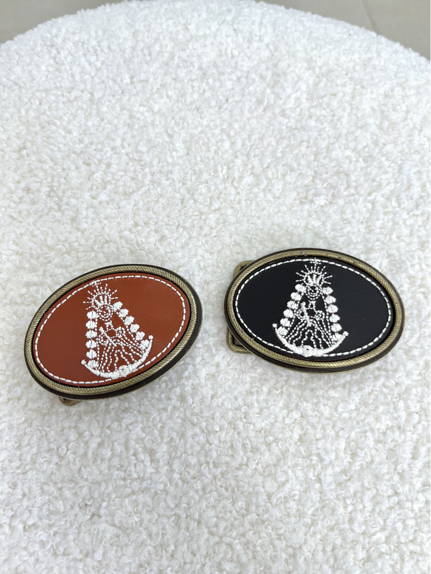 hebilla virgen del rocio niña