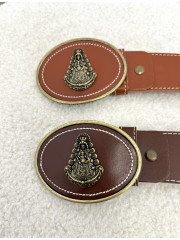 hebilla virgen del rocio relieve