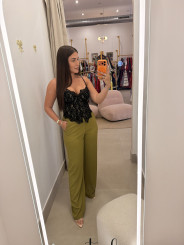 Corse detalle terciopelo negro