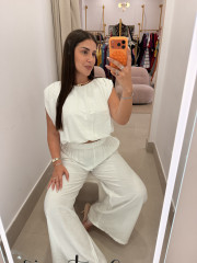 conjunto Marta blanco