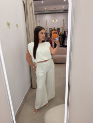 conjunto Marta blanco