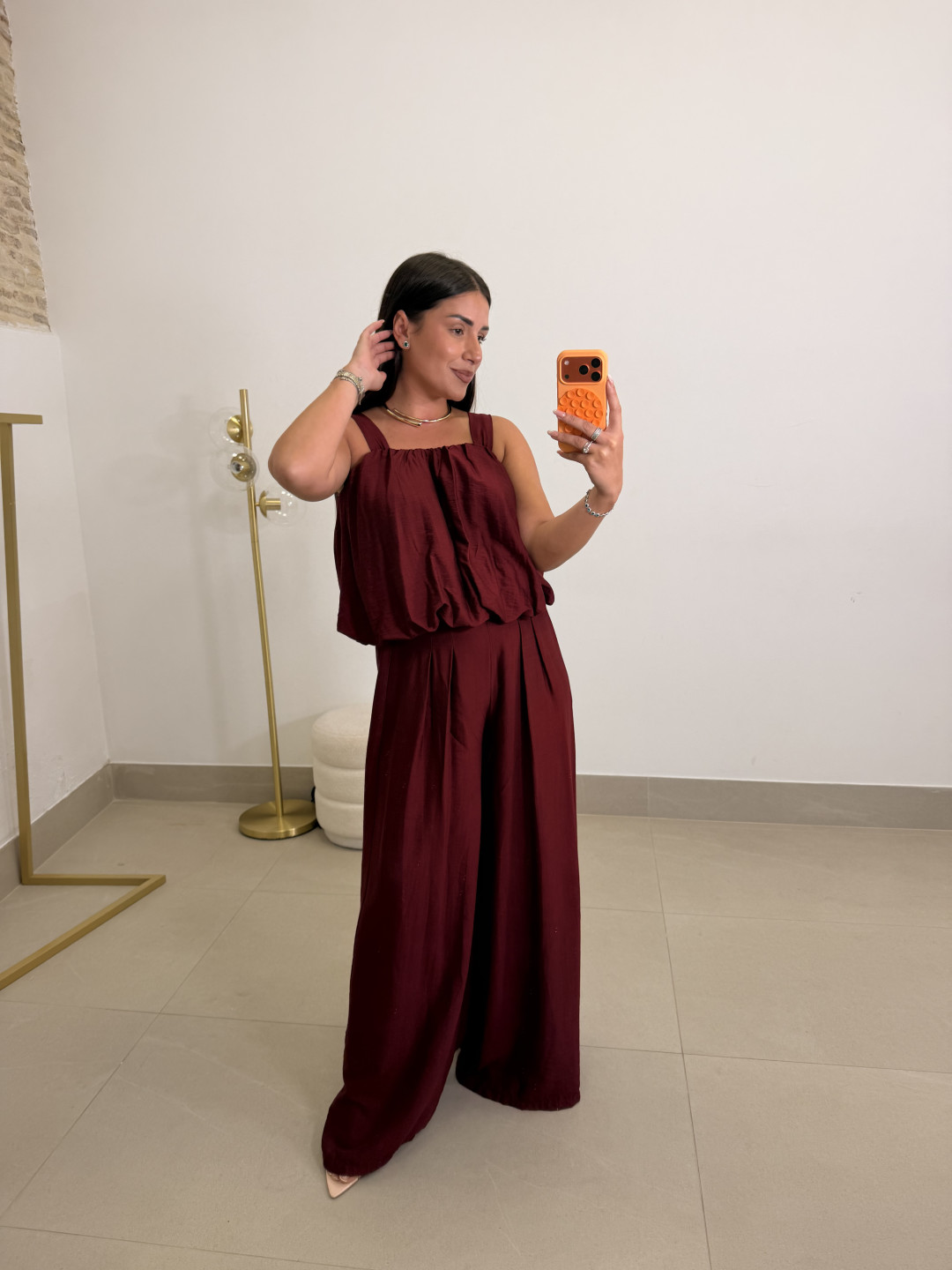 conjunto alejandra tinto