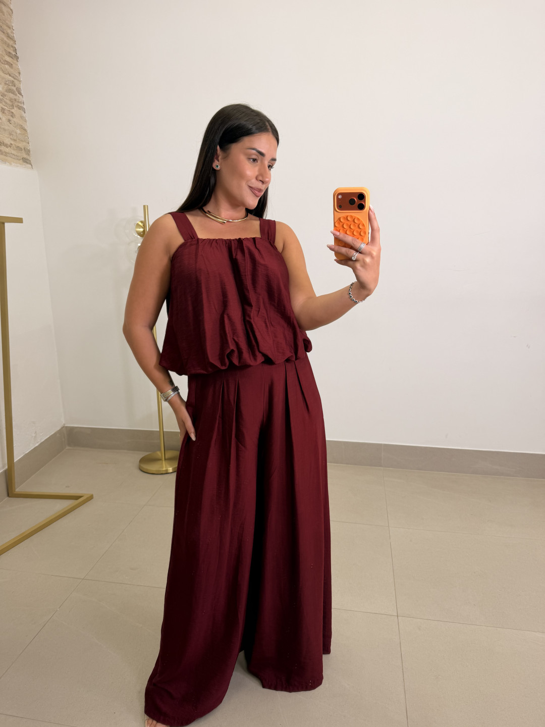 conjunto alejandra tinto