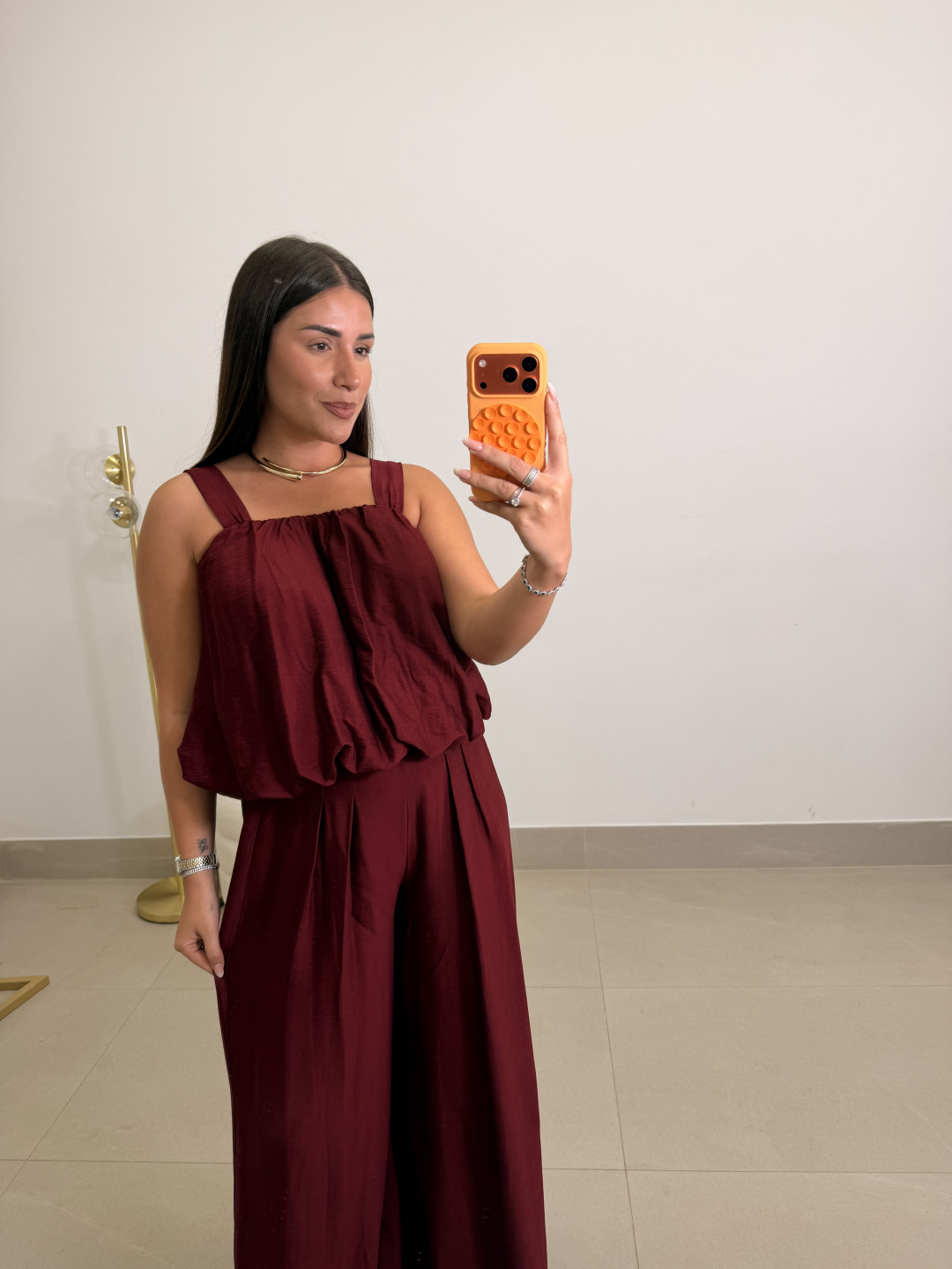 conjunto alejandra tinto