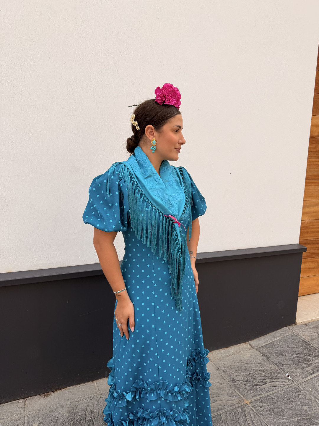 Bata marisma agua marina lunar turquesa