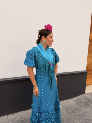 Bata marisma agua marina lunar turquesa