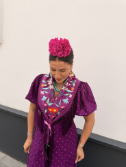 Manton marisma bugambilla flores