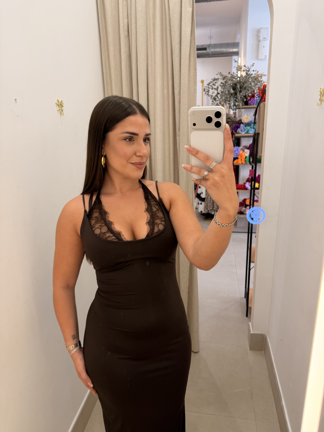 Vestido mia marron