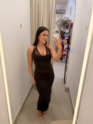 Vestido mia marron